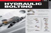 Bolting - How to select your hydraulic bolting tool Pneumatic... HYDRAULIC BOLTING HYDRAULIC BOLTING