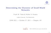 Determining the Diameter of Small World takesfw/SNACS/ ¢  2019-09-27¢  Determining the Diameter