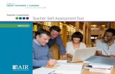 Teacher Leadership Teacher Self-Assessment Tool ... Teacher Leadership | Teacher Self-Assessment Tool