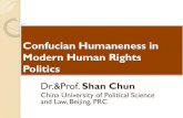 Confucian Humaneness in Modern Human Rights ... Confucian Humaneness in Modern Human Rights Politics