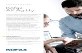 PRODUKT£“BERSICHT Kofax AP Agility ... Kofax AP Agility ist eine automatisierte Kreditorenbuchhaltungs