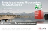 Ereignis-getriebene Microservices mit Apache Kafka ... mit Apache Kafka Guido Schmutz JUG Saxony Day