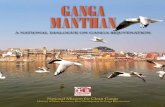 GANGA MANTHAN Manthan Engli¢  Ganga Manthan was organised on 7th of July, 2014 at Vigyan Bhawan, New