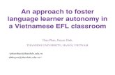 An approach to foster language learner autonomy in a ... An approach to foster language learner autonomy