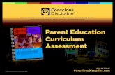 Parent Education Curriculum Assessment ... Parent Education Curriculum Assessment Conscious Discipline
