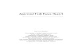 Appraisal Task Force Report - 2016-04-21¢  Appraisal Task Force Report Task Force Members: Terry Eastwood,