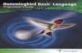 Hummingbird Basic Language Programmer's Guide 8157- Subroutines and Modularity of the Language Hummingbird