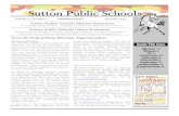 Sutton Public Schools Mission 2014 Newsletter...¢  Sutton Public Schools Mission Statement Sutton Public