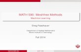 MATH 590: Meshfree fass/590/notes/Notes590_  MATH 590: Meshfree Methods Machine Learning