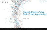 Augmented Reality & Virtual TITLE OF PRESENTATION ... PRESENTATION Augmented Reality & Virtual Reality