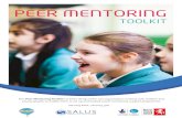 PEER MENTORING - Kelsi 2017-02-02¢  Peer Mentoring Toolkit, Kent County Council 2016 1 PEER MENTORING