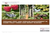 ORGANIC PEST AND DISEASE MANAGEMENT IN HOME FRUIT pubs. Organic Pest and Disease Management in Home