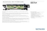 SureColor SC-F7200 (nK) - Clearly PDF Data Sheets... The SureColor SC-F7200 is a professional digital