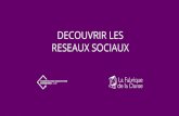 DECOUVRIR LES RESEAUX SOCIAUX ... 2019/07/24 ¢  DECOUVRIR LES RESEAUX SOCIAUX SUPPORT paris.fr/formasso