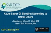 Acute Lower GI Bleeding Secondary to Rectal Ulcers ... 2019/03/08 ¢  Multiple actively bleeding rectal