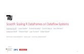 ScootR: Scaling R Dataframes on Dataflow Systems ScootR: Scaling R Dataframes on Dataflow Systems Andreas