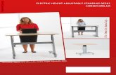 ELECTRIC HEIGHT ADJUSTABLE STANDING ... ELECTRIC HEIGHT ADJUSTABLE STANDING DESKS   Catalogue