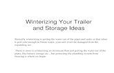 Winterizing Your Trailer and Storage Ideas Winterizing Your Trailer and Storage Ideas ... life of the