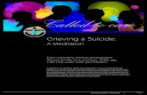 Grieving a Suicide - Uniting Church in Australia, Synod of ... Grieving a Suicide: A Meditation Page