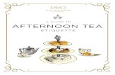 A GUIDE TO AFTERNOON TEA - OnlyMelbourne AFTERNOON TEA A GUIDE TO. T 1883 ne ATER TEA 2. Your teaspoon