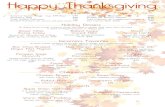 Happy Thanksgiving - Microsoft Happy Thanksgiving Appetizers Butternut Squash Bisque Cup 3.99/ Bowl