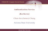 Authentication Service (Kerberos) CSE468/598 Computer Network Security Solution: Trusted Third Party