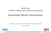 Automatic Music Generation - GitHub Pages Generation Examples Fei-Fei Li & Justin Johnson & Serena Yeung