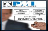 INT IIII - PMI Delaware Valley Chapter include Agile PM, Earned Value Management, Project Scheduling