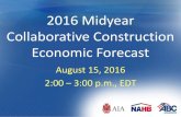 2016 Midyear Collaborative Construction Economic Midyear ABC... Topics ¢â‚¬¢ Residential issues: demographic