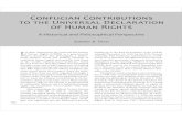 Confucian Contributions to the Universal Declaration of ... CONFUCIAN CONTRIBUTIONS TO THE UNIVERSAL