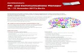 PR- und Communications Manager - Akademie der ... ... Zertifikatskurs PR- und Communications Manager