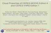 Cloud Properties of CERES-MODIS Edition 4 and CERES-VIIRS ... Cloud Properties of CERES-MODIS Edition