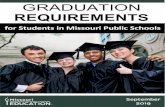 GRADUATION REQUIREMENTS graduation requirements that meet or exceed these minimum requirements. It is