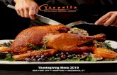 Thanksgiving Menu 2019 - 2019-10-24¢  THANKSGIVING EVENTS Join us at our annual Taste of Thanksgiving