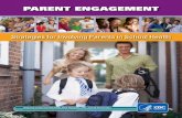 PARENT ENGAGEMENT Strategies for Involving Parents in ... PARENT ENGAGEMENT: STRATEGIES FOR INVOLVING