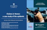 Cholera in Yemen: a case study of the epidemic Cholera in Yemen: a case study of the epidemic Summary