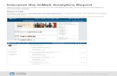 Interpret the InMail Analytics Report - LinkedIn 2020-05-22¢  Interpret the InMail Analytics Report