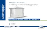Thin layer chromatography Thin layer chromatography can be used for both qualitative and quantitative