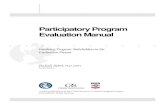 Participatory Program Evaluation Manual - Targeted Development Participatory Program Evaluation Manual