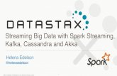 Streaming Big Data with Spark Streaming, Kafka, Cassandra and 2017-08-23¢  Asynchronous Data Passing