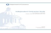 Independent Contractor ... Independent Contractor Study Final Report 6 ¢â‚¬¢ 81% of independent contractor