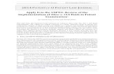 Apply It to the USPTO: Review of the Implementation of ... USPTO 101 Review 2014 Patently-O Patent L.J