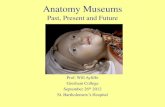 History of Anatomy Museums - Amazon S3 Anatomy Museums Past, Present and Future Prof. Will Ayliffe Gresham