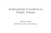 Submodular Functions in Graph Theory - tetali/LINKS/IWATA/SFGT.pdf¢  Submodular Functions in Graph Theory