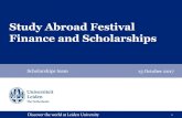 Study Abroad - Scholarships - Universiteit Leiden Study Abroad Festival Finance and Scholarships Scholarships