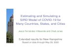 Estimating and Simulating a [-3pt] SIRD Model of COVID-19 ... chadj/Covid/NH-  Estimating