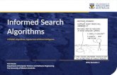 Informed Search Algorithms - University of Western Informed Search Algorithms CITS3001 Algorithms, Agents