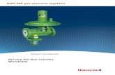 HON 330 gas pressure regulator - Honeywell ... ANSI 16.5 Class 150 upon request material Actuator housing