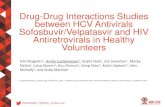 Drug-Drug Interactions Studies between HCV Antivirals ... Drug-Drug Interactions Studies between HCV