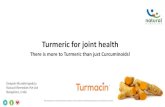 Turmeric for joint - 1645... Turmeric for joint health There is more to Turmeric than just Curcuminoids!